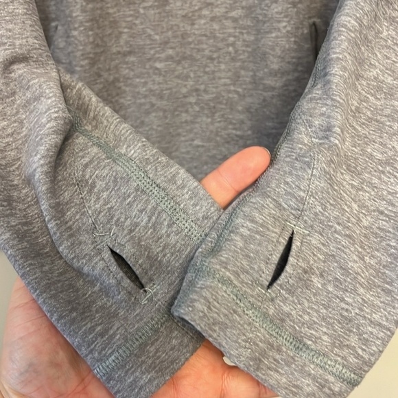 Lululemon Make A Move Long Sleeve in Heathered Battleship - Picture 6 of 10